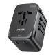 UNITEK TRAVEL CHARGER EU/US/UK/AUS GAN PD 65W