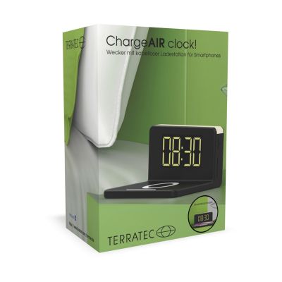 5. Terratec ChargeAir Digital Alarm Clock Black, Yellow