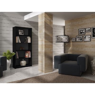 BOOKSHELF 80 CM BLACK