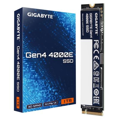 5. Gigabyte AORUS 4000E SSD 1 TB M.2 NVMe Gen4 4000/3900 MB/s