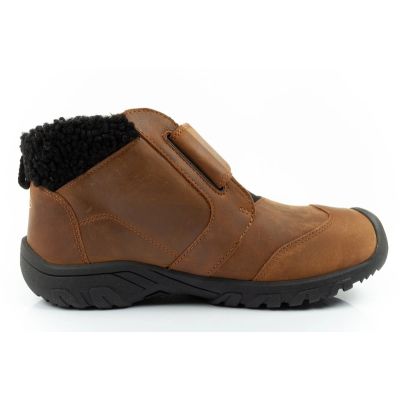 4. Keen Junior Kootenay Waterproof Brown Ankle Boots