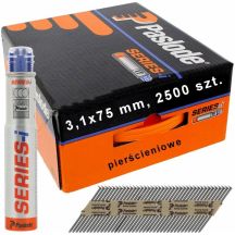Paslode NFP nails 3.1x75 RS RING /2500 pcs. for IM90/100