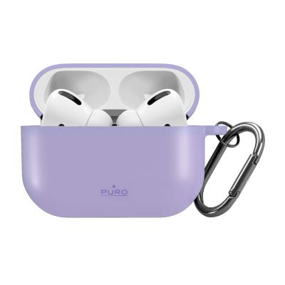 7. Puro Icon Case for AirPods Pro 3 - Purple