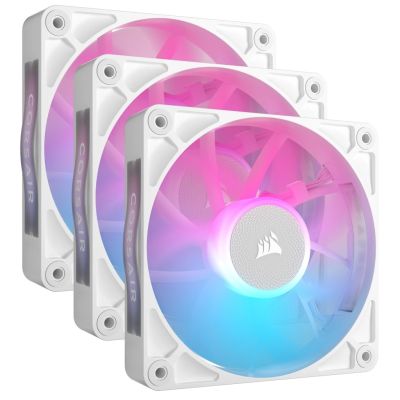Corsair iCUE LINK RX120 RGB Computer Case Fan 12 cm White 3 pcs.