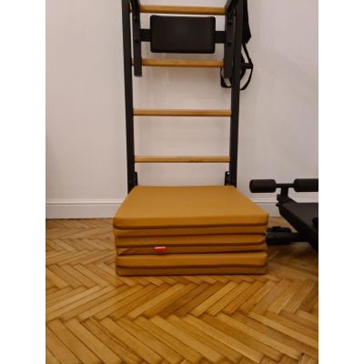 54. GYMNASTIC MATTRESS FOLDABLE BROWN 180CM BENCHK