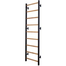 Wooden and Metal Wall Bars with 6 Wall Mounts BENCHK 700B