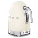 51. SMEG KLF04CREU electric kettle cream