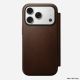 5. Nomad Modern Leather Folio Cell Phone Case 16 cm (6.3") Brown