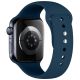 2. Tech-Protect Silicone Strap for Apple Watch 40/41/42 mm - Navy Blue