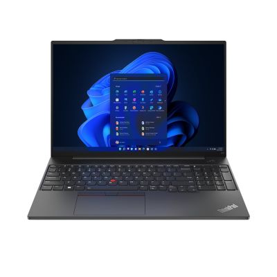 24. Lenovo ThinkPad E16 i5-1335U 16"WUXGA TouchIPS 300nits 16GB DDR4 SSD512 Iris Xe Cam1080p 47Wh Backlit Kb FgPr W11Pro Graphite Black (REPACK) 2Y