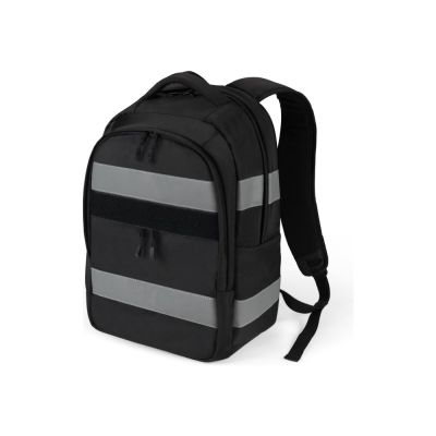 16. DICOTA Hi-Vis V2 Backpack Black Polyethylene Terephthalate (PET), Thermoplastic Polyurethane Elastomers (TPU)