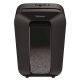 Fellowes LX70 paper shredder, 4407501 black, 18 liters, Shreds up to 11 A4 sheets (70g) at a time into 4×40 mm (P-4/T-4) particles, Safety Lock