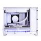 13. Jonsbo D32 STD PC Case, White, Mini Case, mATX, Tempered Glass – White