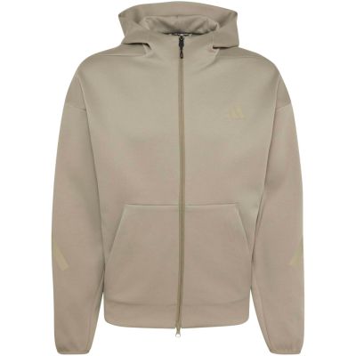 2. Men's adidas ZNE Full Zip Sweatshirt Green KF3834