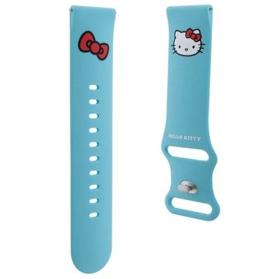 3. Hello Kitty Silicone Kitty Head strap universal 22mm - blue