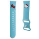 3. Hello Kitty Silicone Kitty Head strap universal 22mm - blue