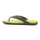 6. CROCS COAST FLIP SLATE GRAY/CITRUS 212035-0GG