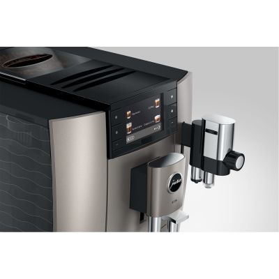 4. Jura E8 Midnight Silver (ED) Coffee Machine