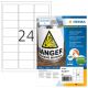 3. HERMA 9537 self-adhesive labels Rectangle White 960 pcs.