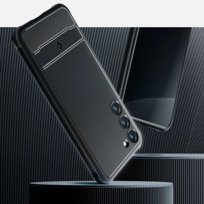 18. Spigen Rugged Armor Case for Samsung Galaxy S23 - Matte Black