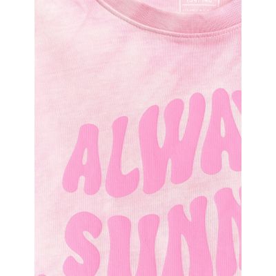 6. Girls' cotton T-shirt 4F 4FJRSS26TTSHF3911-56A