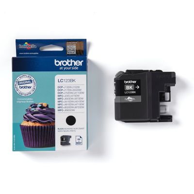 3. Brother LC-123BK ink cartridge 1 pc. Original Black