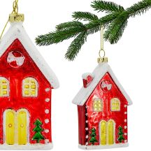 MICA Safe Plastic Moulded Bauble – House