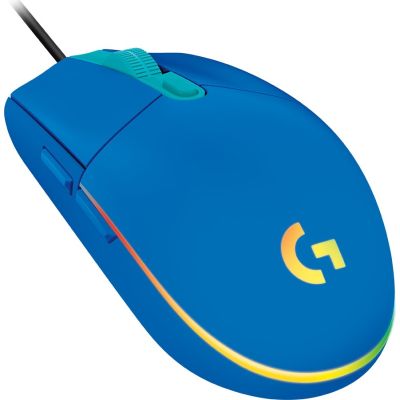 3. Optical G102 Lightsy Blue USB mouse 910-005801 Logitech