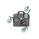 11. Port Designs Yosemite Eco TL 35.6 cm (14") Briefcase Gray