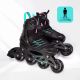 15. Meteor Roller Skates L 38-43 Buzzy Black/Pink/Mint