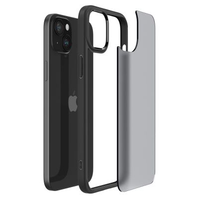 14. Spigen Ultra Hybrid iPhone 15 Plus Case - Black