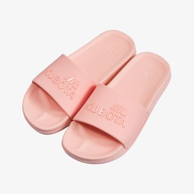 4. Basic plain powder pink pool flip-flops KUBKBB-SS24-02-08