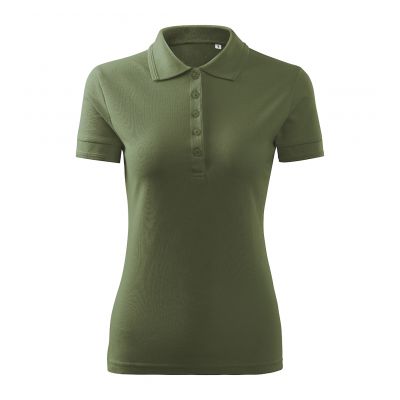 2. Women's Pique Polo Free Polo Shirt (khaki)