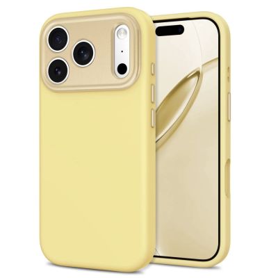2. Tech-Protect Uniq MagSafe CC case for iPhone 18 Pro / 17 Pro - yellow