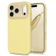 2. Tech-Protect Uniq MagSafe CC case for iPhone 18 Pro / 17 Pro - yellow