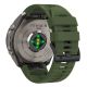 2. Tech-Protect Silicone Strap for Garmin Fenix 5 / 6 / 6 Pro / 7 / 8 / 8 Pro / E / 9 / 9 Pro (47 mm) – Green