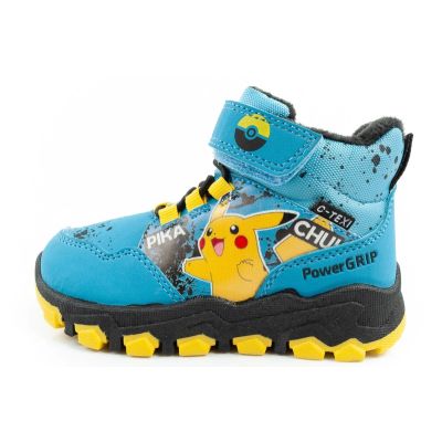 2. Leomil Pokemon children's winter ankle boots, insulated, waterproof, blue