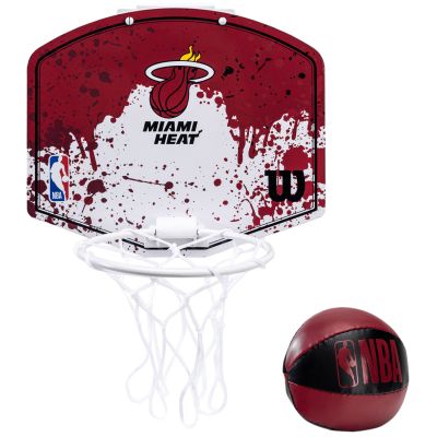 Wilson NBA Team Miami Heat Mini Hoop Basketball Backboard WTBA1302MIA