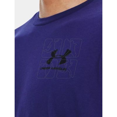 6. Under Armor Left Chest Logo T-Shirt M 1326799-468