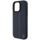6. Mercedes MB Blue Line Leather MagSafe Case for iPhone 16 Pro Max - Navy Blue