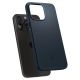 16. Spigen Thin Fit iPhone 15 Pro Max Case - Black Metal