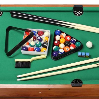 7. SDG Set 3-in-1 game table: billiards, table football, air hockey 