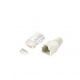 Equip 121175 RJ-45 Plug Transparent, White