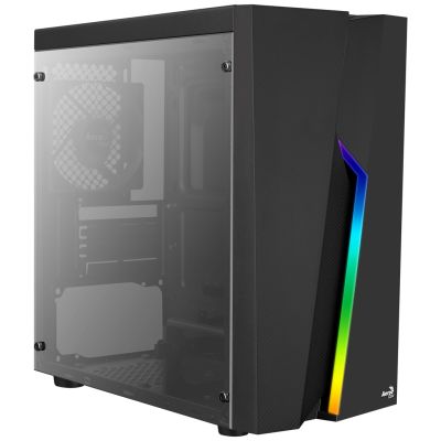 2. AEROCOOL PGS BOLT MINI BLACK RGB HOUSING