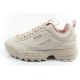 2. Fila Disruptor women's shoes sports sneakers fashionable beige comfortable