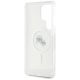 7. Case Karl Lagerfeld Button Karl & Choupette Heads Printed Logo MagSafe Samsung Galaxy S25 Ultra white