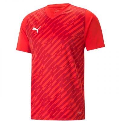 2. Puma teamULTIMATE Men's Red T-Shirt 705371 01