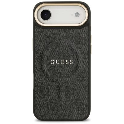 3. Guess 4G PU Classic Logo MagSafe case for iPhone 17 Air - black