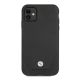 3. BMW Leather Perforate Case for iPhone 11 / Xr - Black