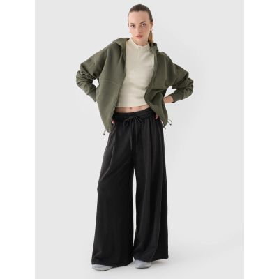 9. Women's sweatshirt with a hood, 4F 4FRAW24TSWSF2055-43S